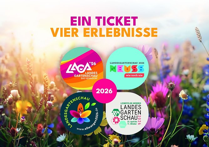 Vier Landesgartenschauen arbeiten zusammen (Foto: Stadt Leinefelde-Worbis) Vier Landesgartenschauen arbeiten zusammen (Foto: Stadt Leinefelde-Worbis)