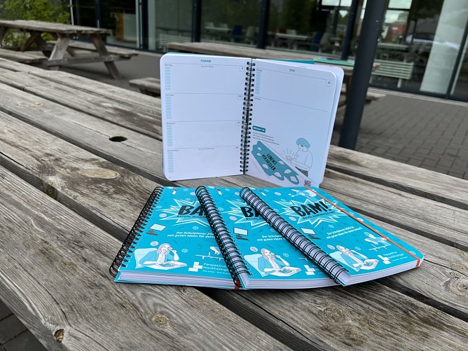 Der Schülerkalender geht in seine dritte Auflage. (Foto: Carina Eißner ) Der Schülerkalender geht in seine dritte Auflage. (Foto: Carina Eißner )