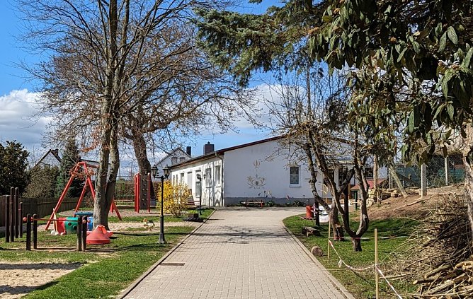 In die Kita in Oberspier gehen nur wenige Kinder. (Foto: Janine Skara) In die Kita in Oberspier gehen nur wenige Kinder. (Foto: Janine Skara)