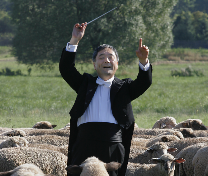 Hiroaki Masuda war für manchen Spaß zu haben (Foto: Tilmann Graner) Hiroaki Masuda war für manchen Spaß zu haben (Foto: Tilmann Graner)