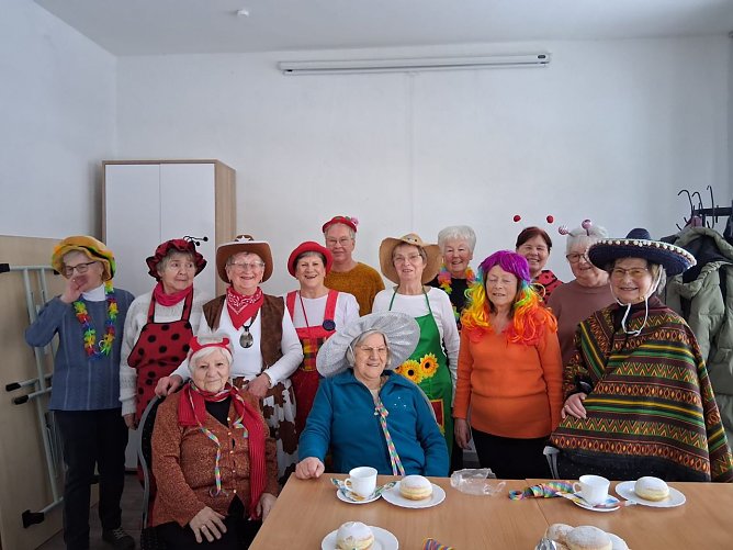 Fasching unter Senioren. (Foto: Wolfgang Dittrich) Fasching unter Senioren. (Foto: Wolfgang Dittrich)