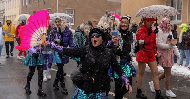 Rosenmontag in Sondershausen (Foto: Sven Tetzel)