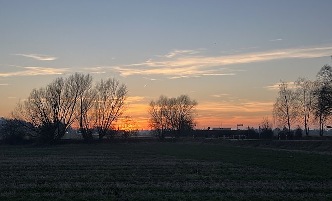 Nachts weiter frostig (Foto: oas)