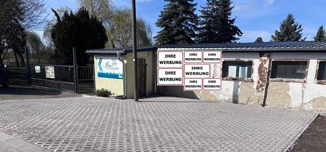 Die Mauer muss noch saniert werden. Hierf&uuml;r werden Sponsoren gesucht. Diese k&ouml;nnen sich dann an einer Werbetafel verewigen.  (Foto: Maik Balthasar)