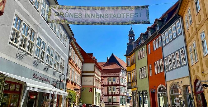 Gr&uuml;nes Innenstadtfest in Bad Langensalza (Archiv) (Foto: Eva Maria Wiegand)