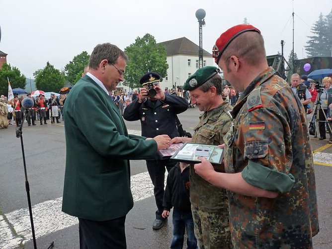 Appell der Kanoniere (Foto: Karl-Heinz Herrmann)