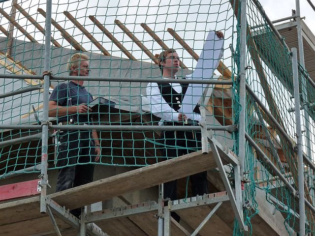 Richtfest Tagesklinik (Foto: Karl-Heinz Herrmann)