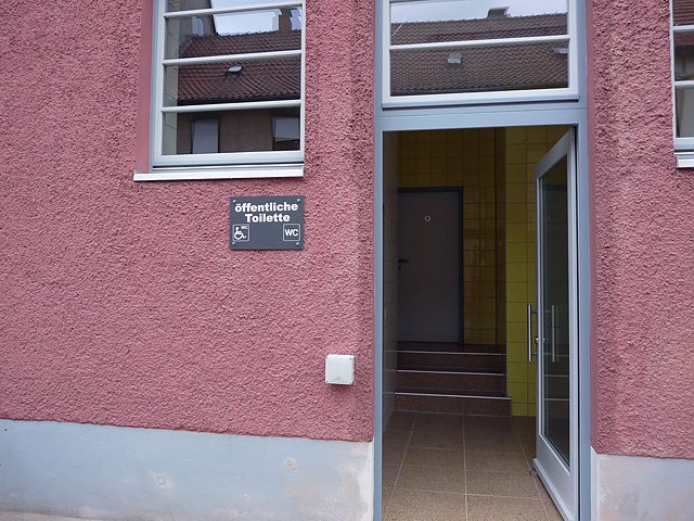 Freigabe WC Bad Frankenhausen (Foto: Karl-Heinz Herrmann)