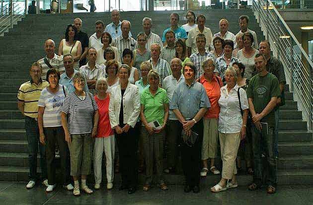 Zu Besuch im Bundestag (Foto: Torsten Bl&uuml;mel)