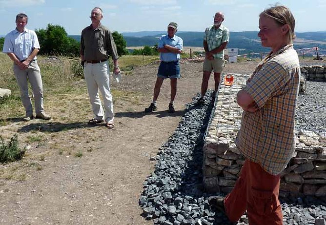 Neue Grabungsperiode (Foto: Karl-Heinz Herrmann)