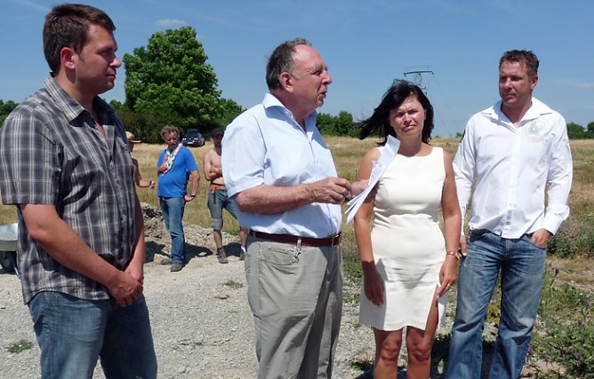 Neue Grabungsperiode (Foto: Karl-Heinz Herrmann)