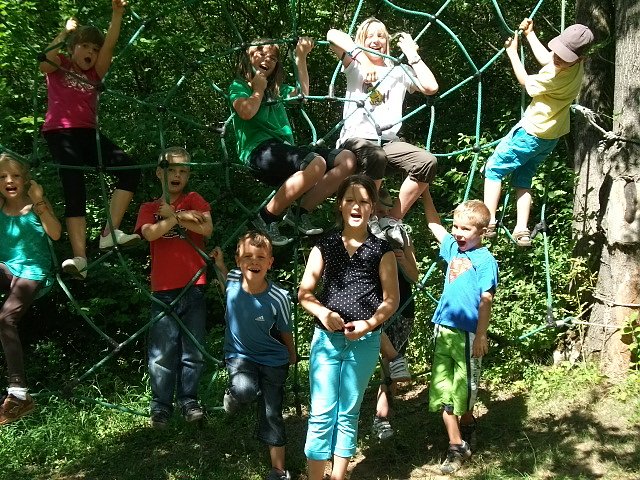 Die Naturdetektive des DOMizil (Foto: Cornelia Roloff)