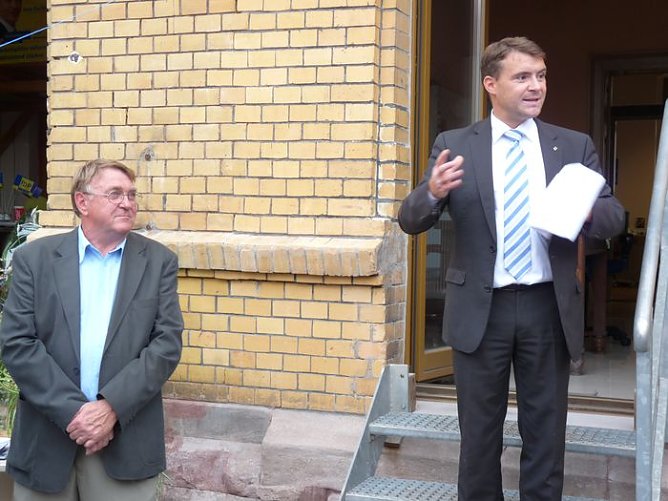 B&uuml;rgerb&uuml;ro FDP er&ouml;ffnet (Foto: Karl-Heinz Herrmann)