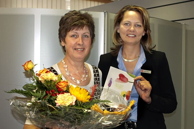 Gewinnerin PS Lossparen (Foto: Kyffh&auml;usersparkasse)