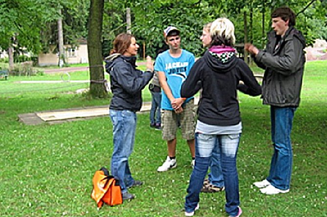 Projekttag "Stark als Team" (Foto: Ferienpark Feuerkuppe)