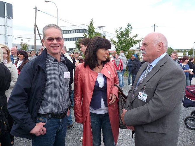 Offene T&uuml;r bei WAGO (Foto: Karl-Heinz Herrmann)