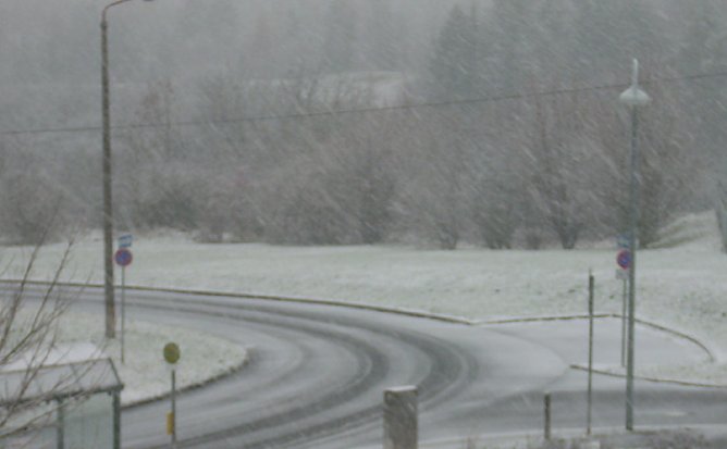 Neuschnee in Sondershausen (Foto: Karl-Heinz Herrmann)