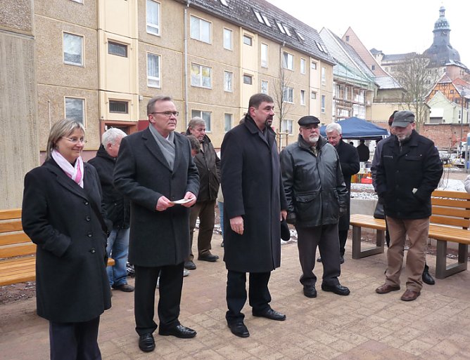Quartier Am Schlosspark &uuml;bergeben (Foto: Karl-Heinz Herrmann)