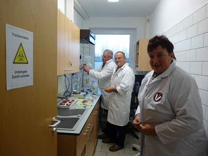 Trichinenlabor offen (Foto: Karl-Heinz Herrmann)