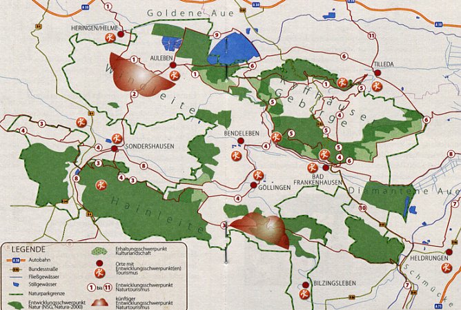 Naturparkplan Kyffhäuser (Foto: Karl-Heinz Herrmann) Naturparkplan Kyffhäuser (Foto: Karl-Heinz Herrmann)