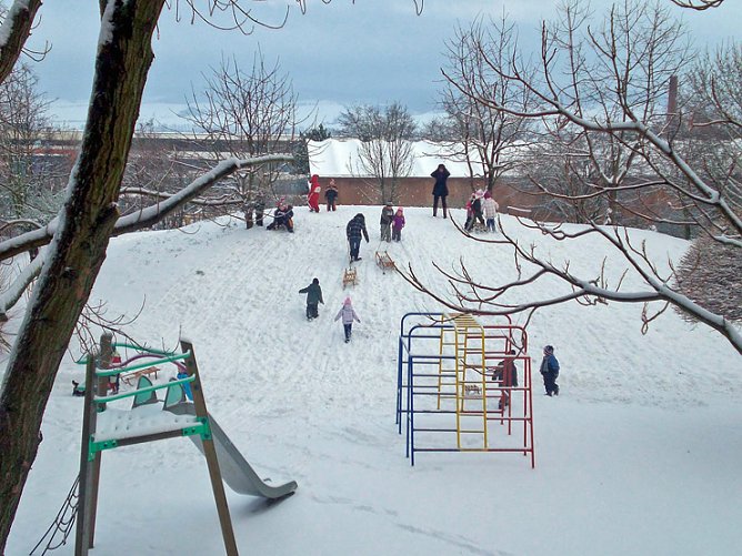 Winter in Artern (Foto: Klaus Henze)
