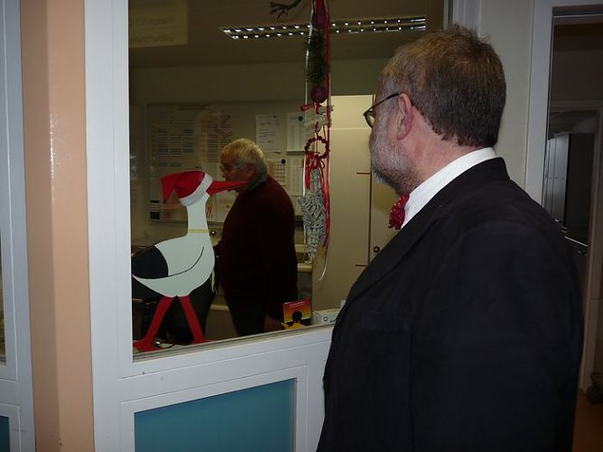 Landrat im Krankenhaus (Foto: Karl-Heinz Herrmann) Landrat im Krankenhaus (Foto: Karl-Heinz Herrmann)