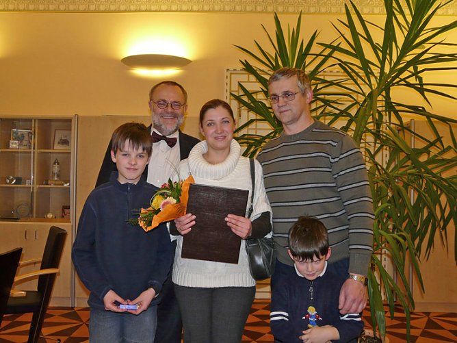 Einb&uuml;rgerung Familie Mannhardt (Foto: Landratsamt Kyffh&auml;userkreis)