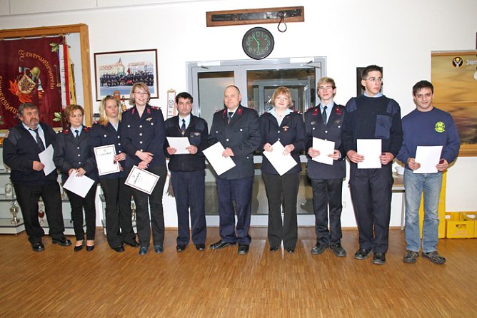 Jahreshauptversammlung Feuerwehr SDH-Mitte (Foto: G&uuml;nter Herting)