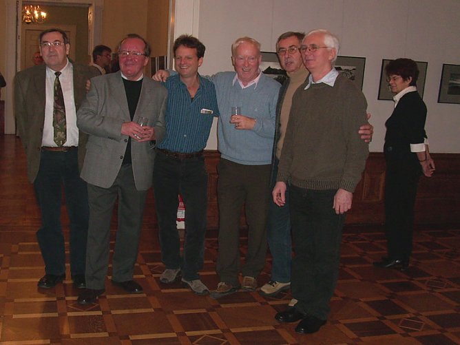 so Hendryk Bies, Wolfgang B&ouml;ttcher, Tilman Graner, Gerhard Leib, Helmut R&ouml;ttig und Manfred R&uuml;ger (Foto: Karl-Heinz Herrmann)