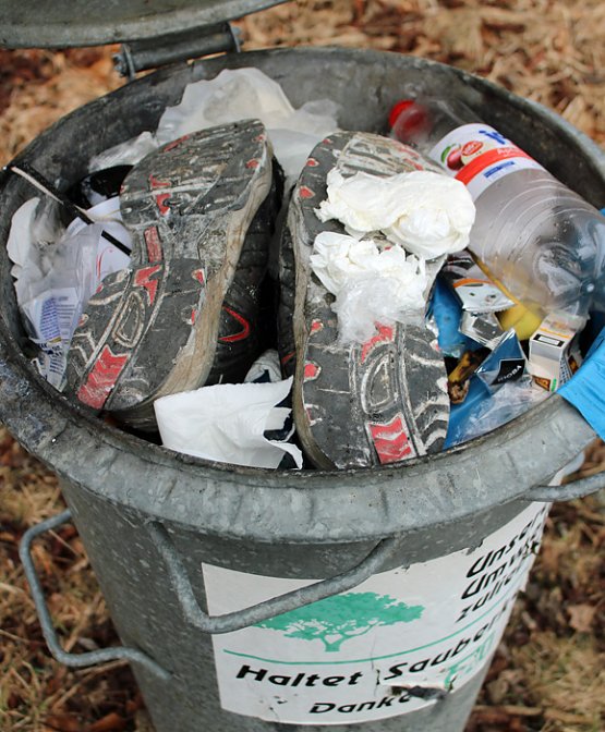 Bild: Schuh verloren oder?