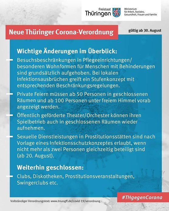 Bild: Wichtige &Auml;nderungen bei Corona