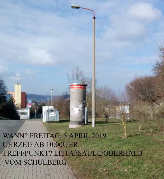 Bild: Fr&uuml;hjahrsputz im Wohngebiet