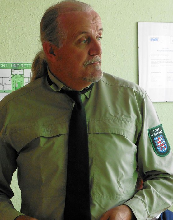 Bild: Forstingenieur Ralf Hubert zu Gast