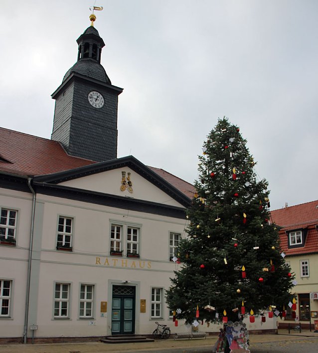 Bild: Weihnachtsbaum geschm&uuml;ckt
