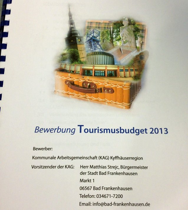 Bild: Tourismusbudget 2013