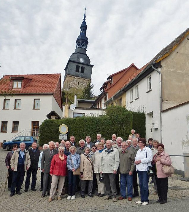 Bild: Auch am Schiefen zu Besuch