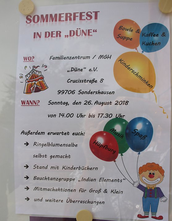 Bild: Sommerfest