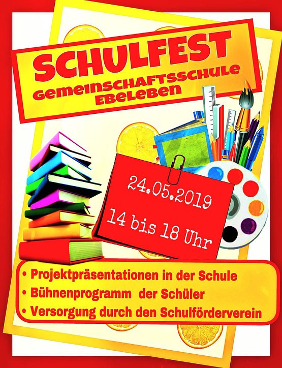 Bild: Einladung zum Schulfest