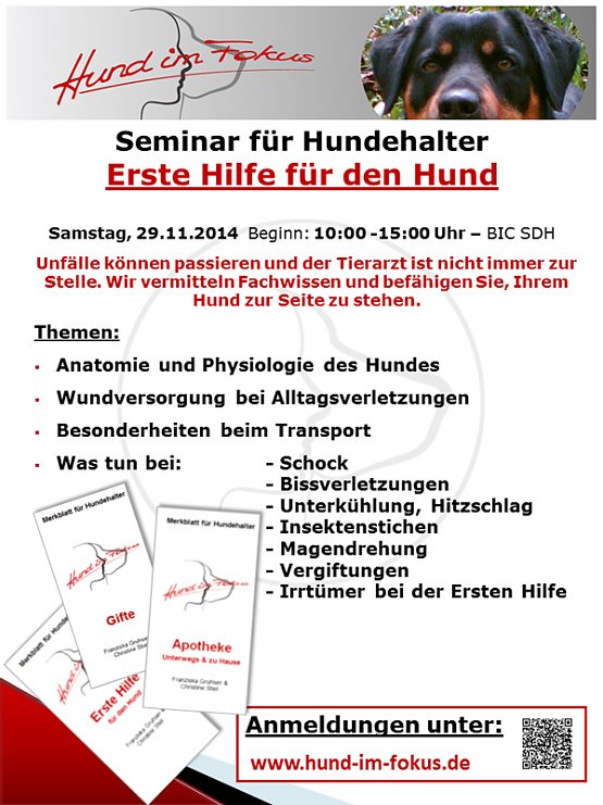 Bild: Zertifikat f&uuml;r Sondersh&auml;user Hundeschule