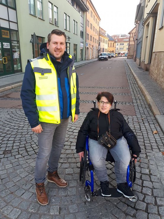 Bild: Verbesserung der Barrierefreiheit in Sondershausen