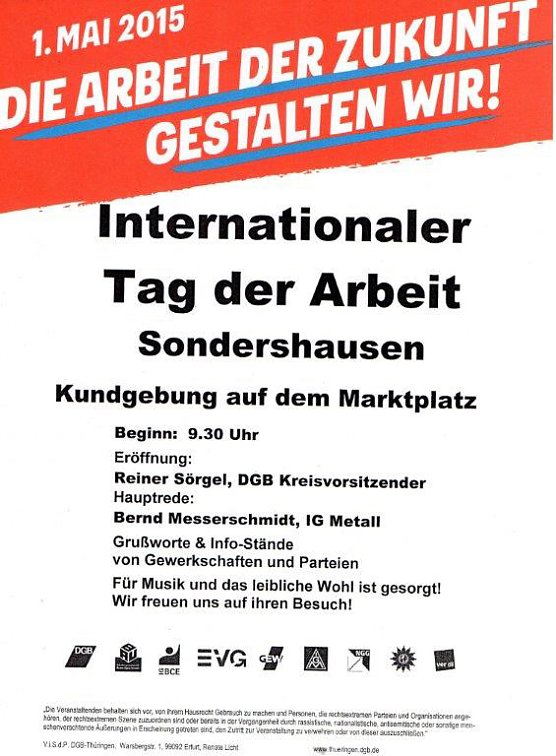 Bild: Internationaler Tag der Arbeit