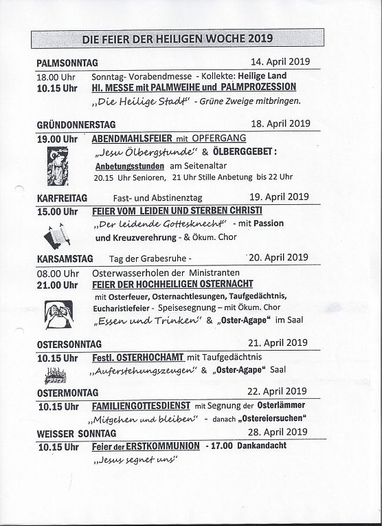 Bild: Karfreitag und Ostern zusammen