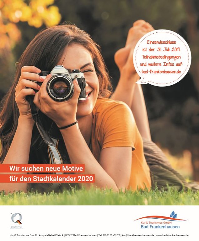 Bild: Aufruf zum Fotowettbewerb f&uuml;r den Stadtkalender 2020