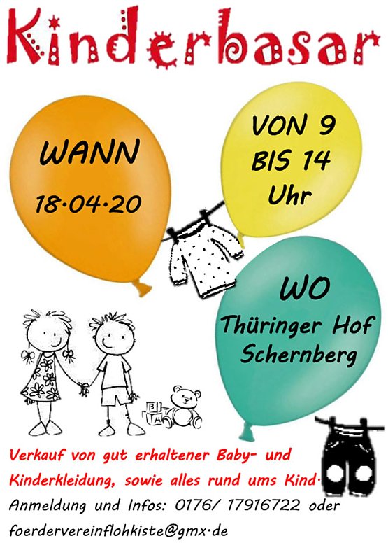 Bild: Basar in der "Flohkiste