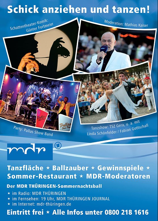 Bild: MDR TH&Uuml;RINGEN � Sommernachtsball