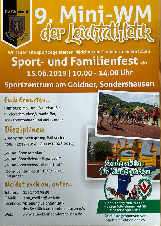 Bild: 9. Mini-WM mit Sonderaktion f&uuml;r Kinderg&auml;rten