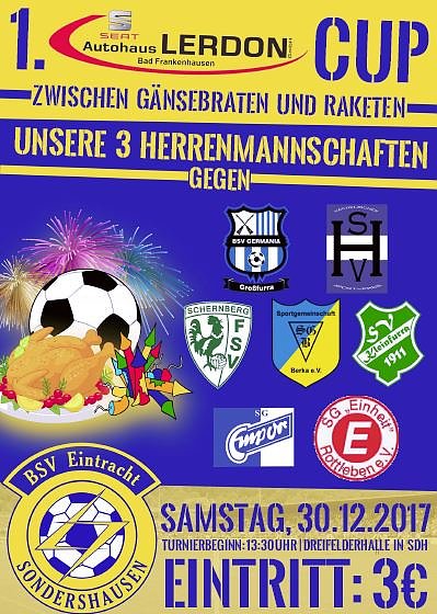 Bild: Vorschau auf Hallenturnier