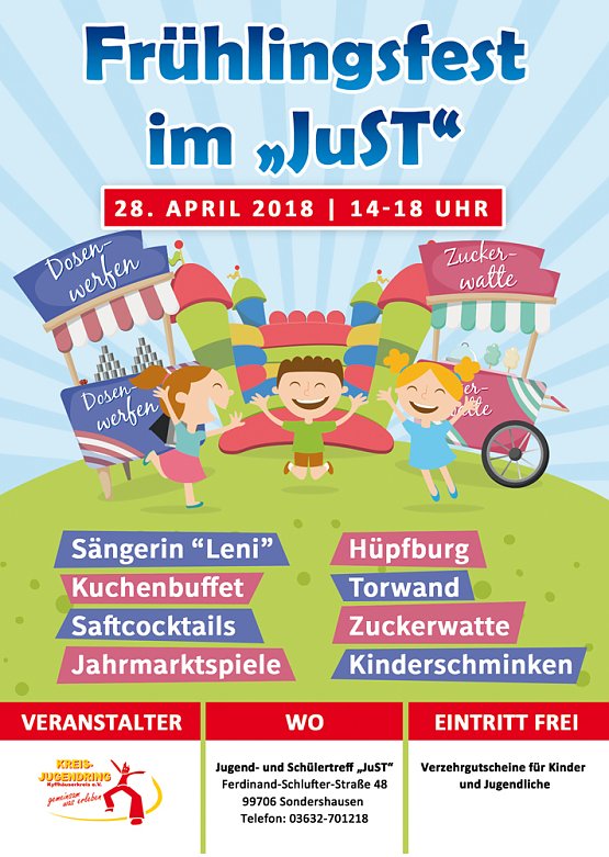 Bild: Fr&uuml;hlingsfest im JuST