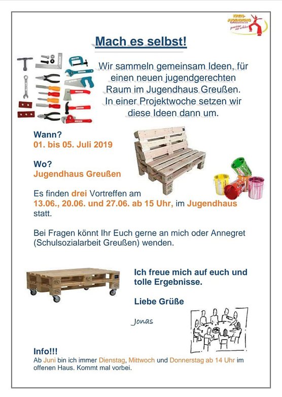Bild: Neue Ansprechpartner im Jugendhaus Greu&szlig;en