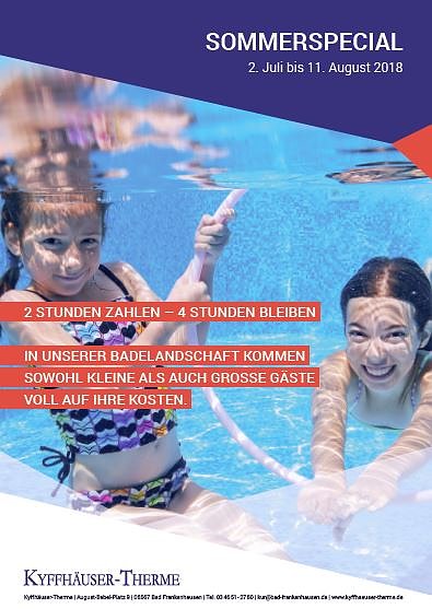 Bild: Sommerspecial in der Kyffh&auml;user-Therme